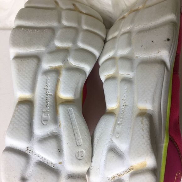 Champion comfort slip on sneakers hot pink size 12 - Picture 9 of 10